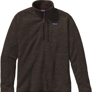 Patagonia 1/4 Zip Pullover w/ Chest Pocket (Brown)